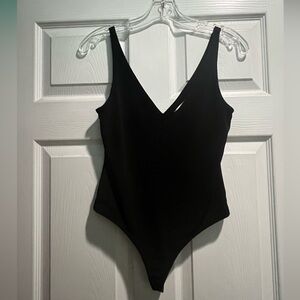 Deep V Neck Bodysuit